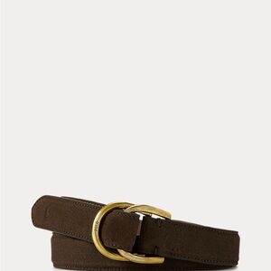 Polo Ralph Lauren Suede D-Ring Belt. Medium